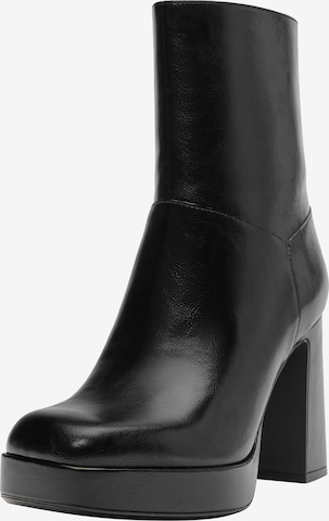 Pull&BearČizmice - crna boja: prednji dio