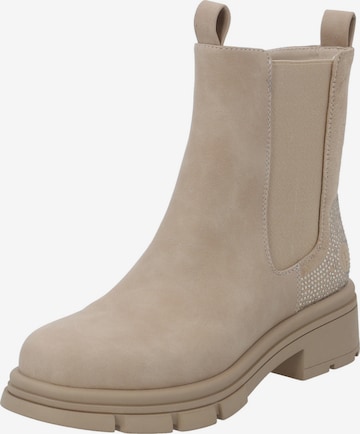 Palado - Botas Chelsea 'Palado Vulmer' en beige: frente