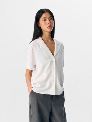 OBJECT Bluse i hvid: forside