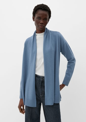 s.Oliver BLACK LABEL Knit Cardigan in Blue: front