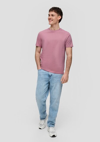 QS T-shirt i rosa