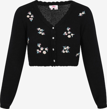 MYMO Neuletakki 'Comfy' värissä musta: etupuoli