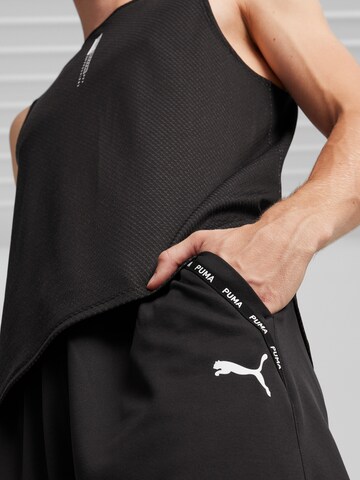 PUMA Normalny krój Spodnie sportowe 'FIT' w kolorze czarny