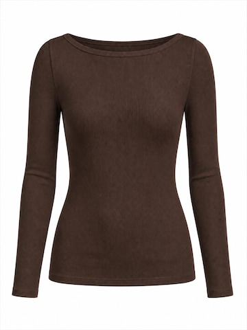 AOTTORI Shirt in Brown: front
