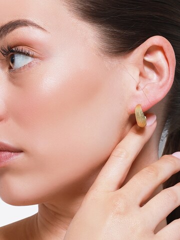 Boucles d'oreilles 'Solenne' Heideman en or