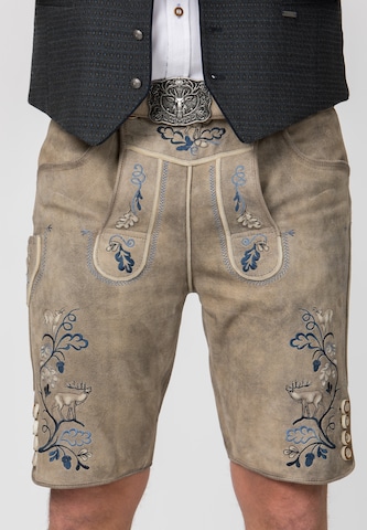 STOCKERPOINT Regular Trachtenshorts 'Herbert' in Beige