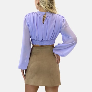 Elara Blouse in Lila