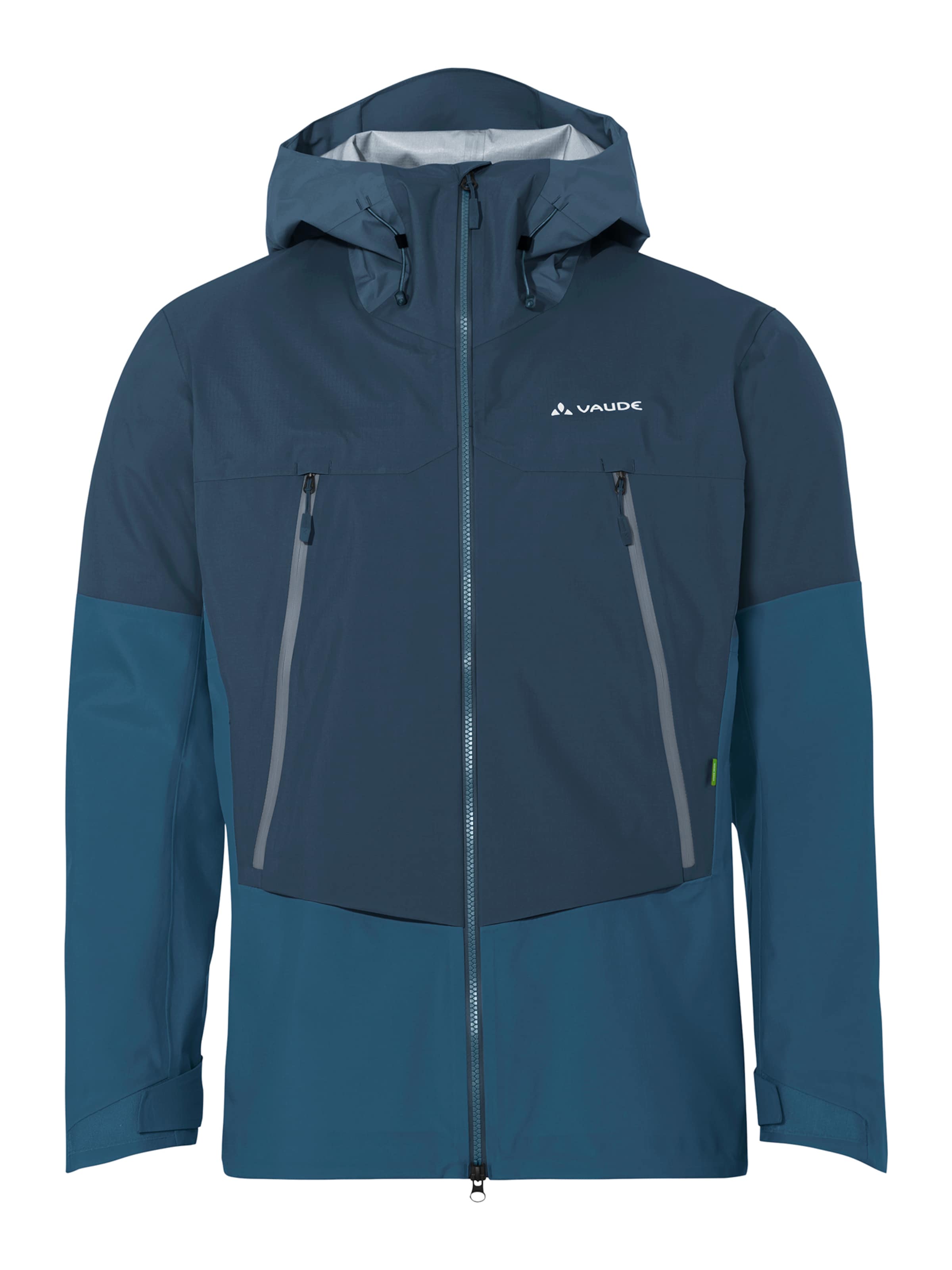 VAUDE Outdoorjacke 'Croz Alpine' in Blau: Vorderseite