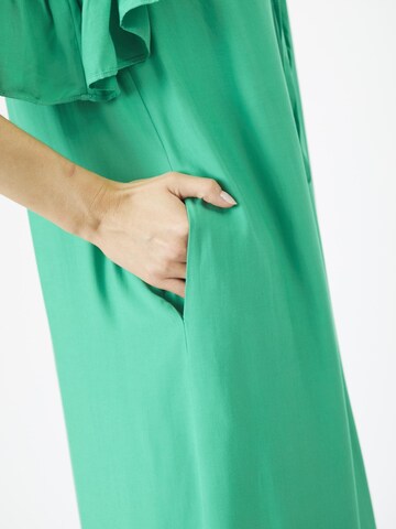 Robe 'Sunrise' co'couture en vert