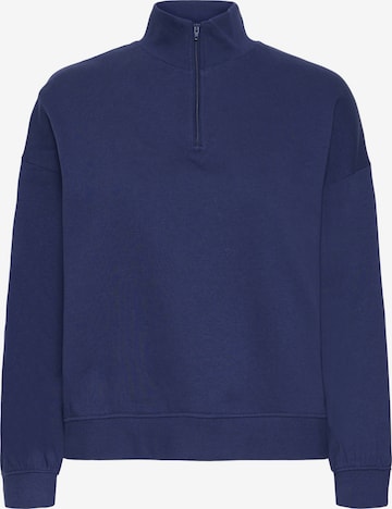 Sweat-shirt ICHI en bleu : devant