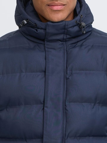 !Solid Winter coat 'MARIUS' in Blue