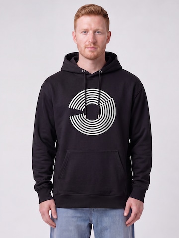 Sweat-shirt 'Abstract 01' Watapparel en noir : devant