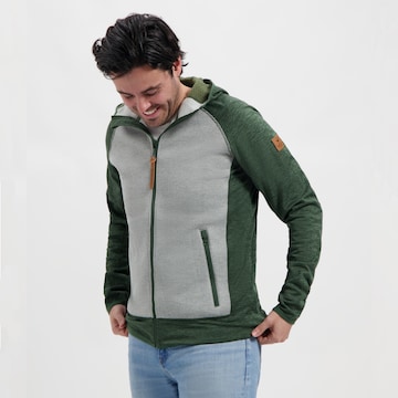 MGO Knit Cardigan 'Cody' in Green: front