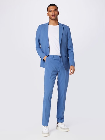 Lindbergh Slim fit Suit in Blue