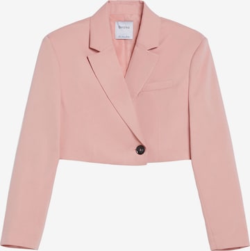 Blazer di Bershka in rosa: frontale