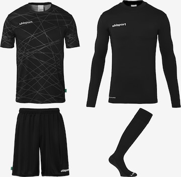 UHLSPORT Sports Suit in Black: front