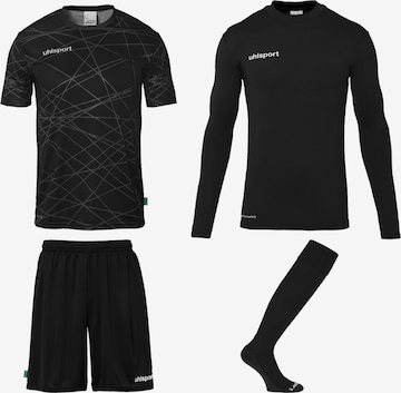 UHLSPORT Sports suit in Black: front