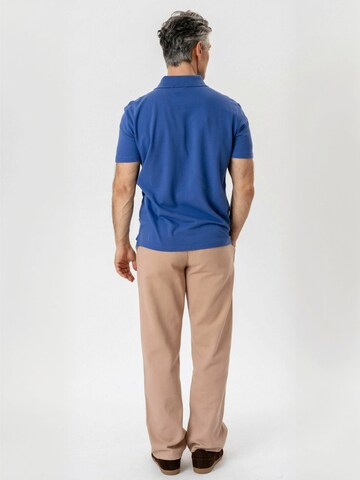 Regular fit Camicia ' Polo ' di TEESHOPPEN in blu