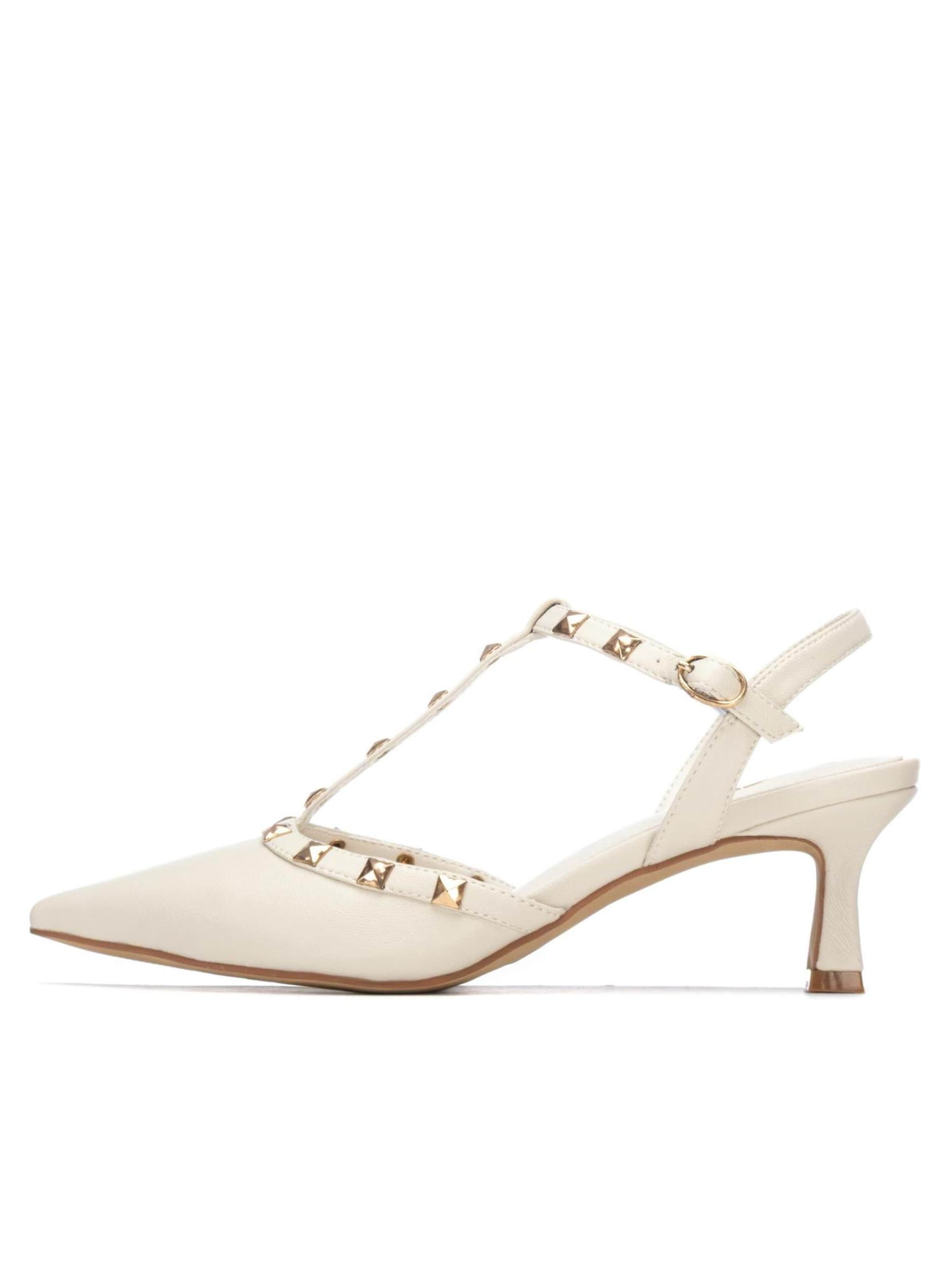 Xti Pumps in Grey: front