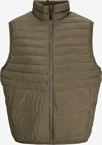 Gilet 'JJEState' di JACK & JONES in marrone: frontale