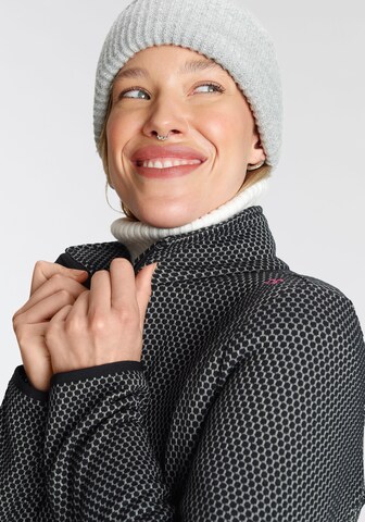 CMP Funktionsfleecejacke in Schwarz