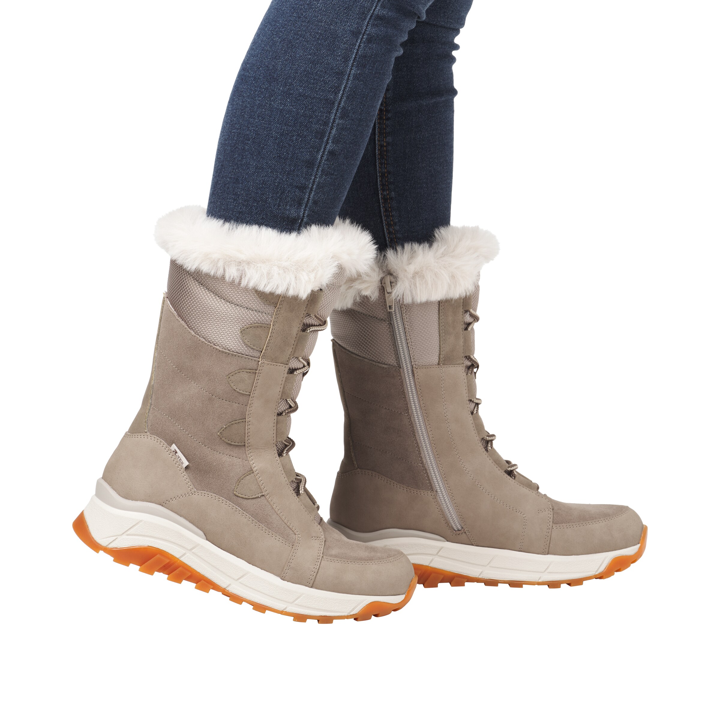 Après-ski 'Evolution' Rieker en beige