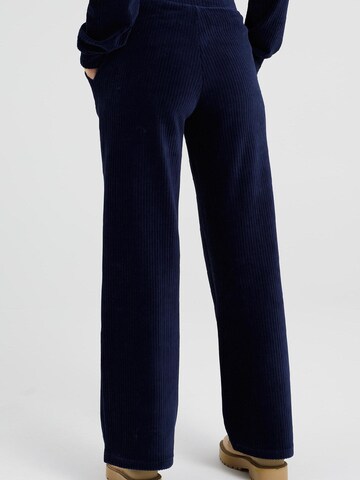 WE Fashion Wide leg Broek in Blauw