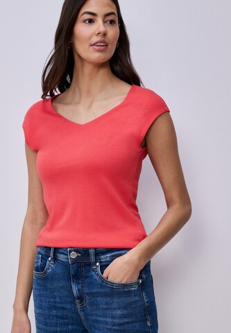 STREET ONE Shirt in Red: front