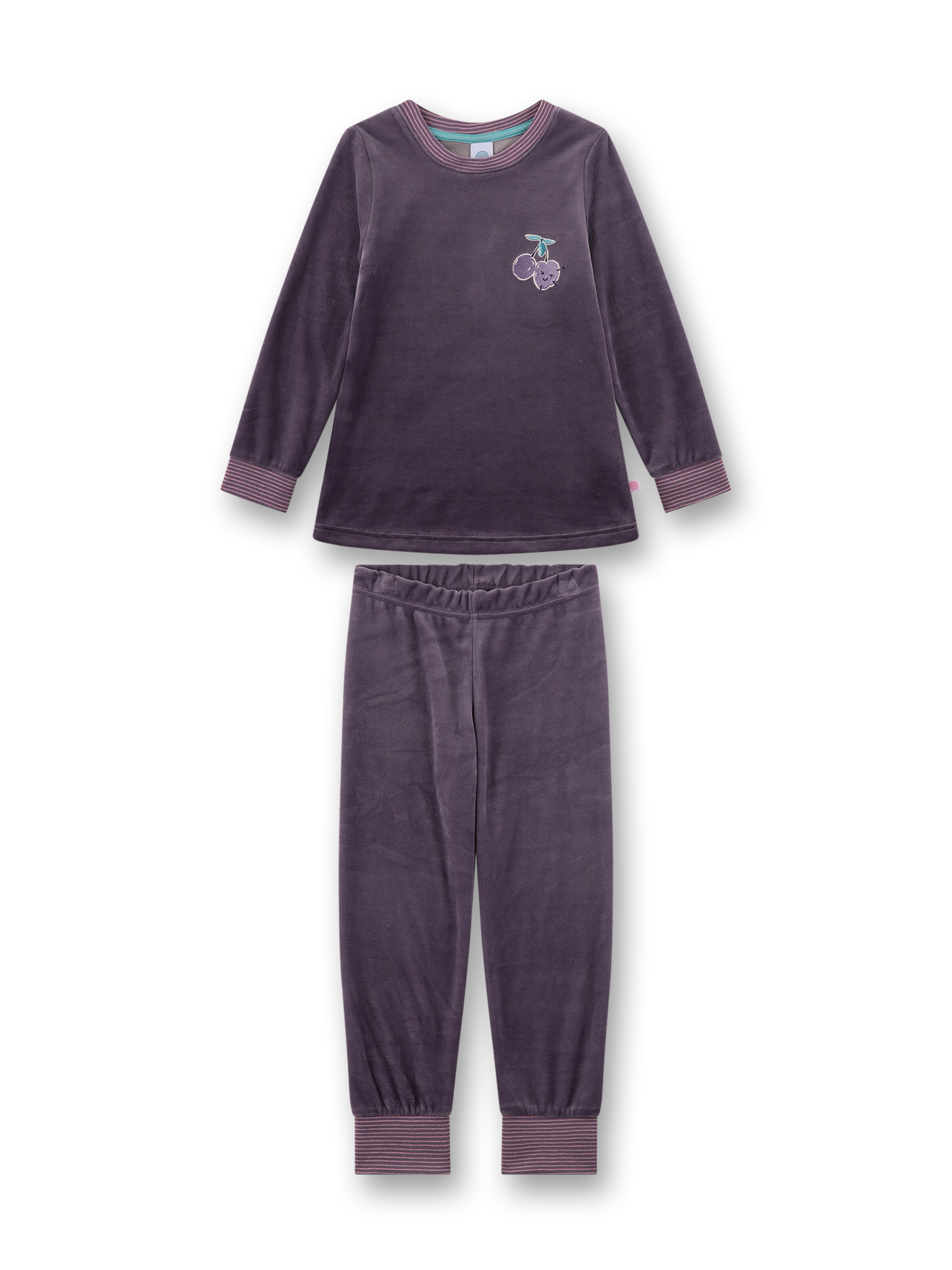 Pigiama di Sanetta in lilla: frontale