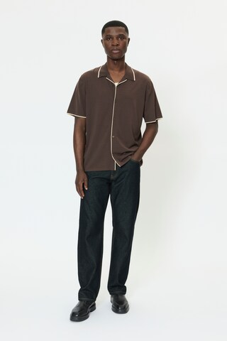 Matinique Regular Fit Cardigan 'Polomin' i brun