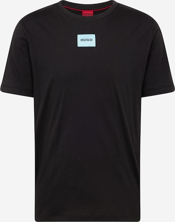 HUGO Red Shirt 'Diragolino212' in Black: front