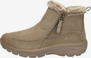 Boots 'Relaxed Fit: Easy Going - Cool Zip!' SKECHERS en gris : devant