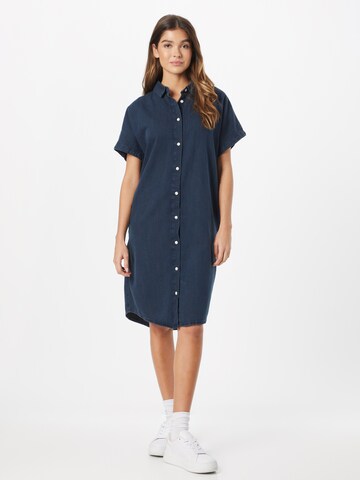 Robe-chemise Monki en bleu : devant