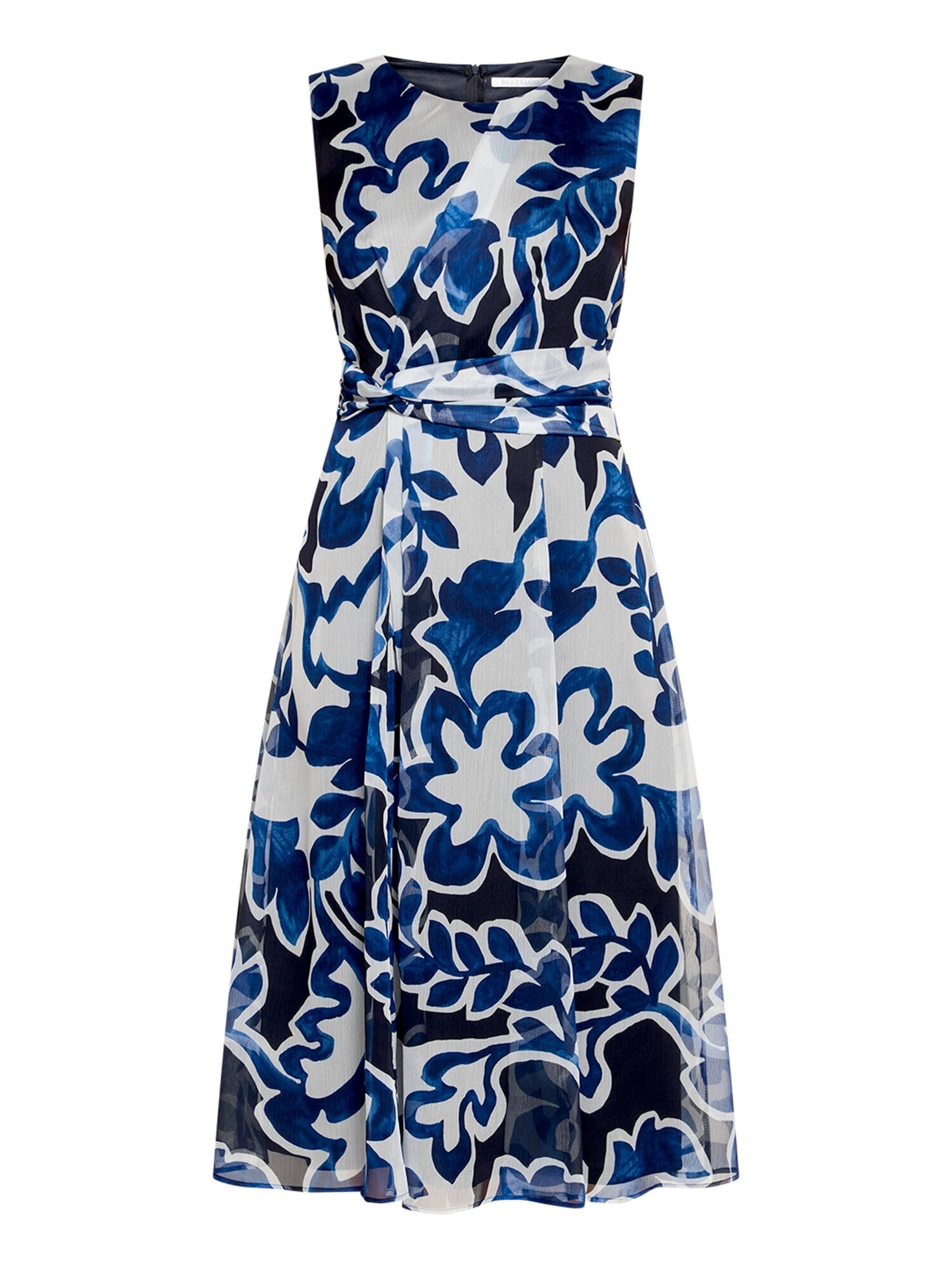 Betty & Co Evening dress in White: front