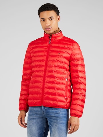 Veste mi-saison TOMMY HILFIGER en orange : devant