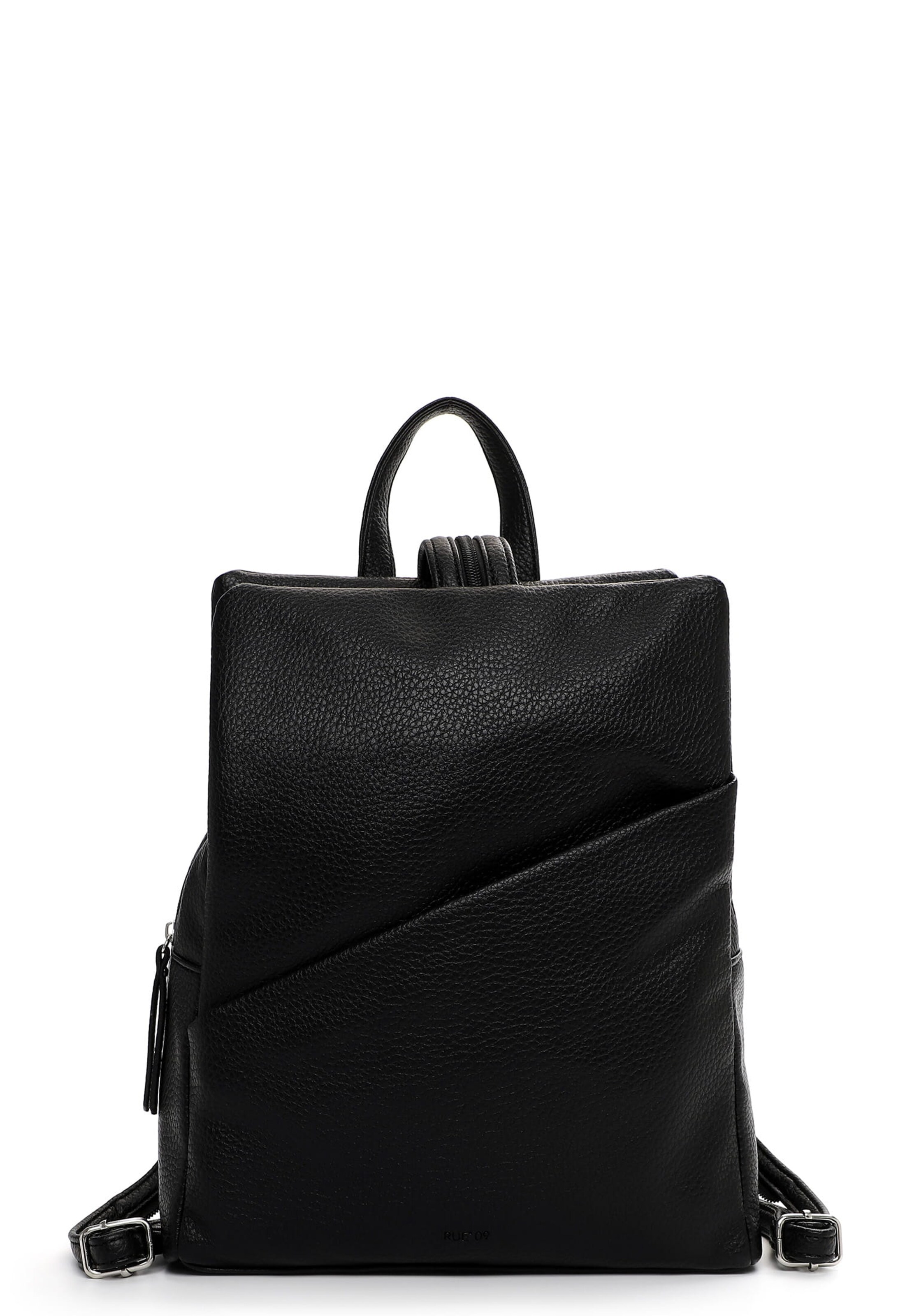 Sac à dos 'Tours Rue 09' Emily & Noah en noir : devant