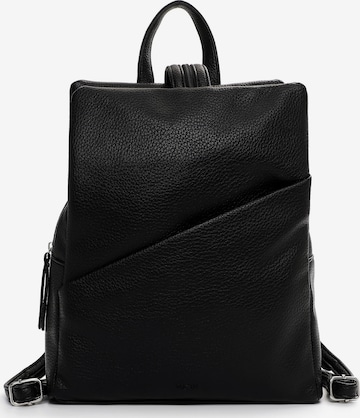 Zaino 'Tours Rue 09' di Emily & Noah in nero: frontale