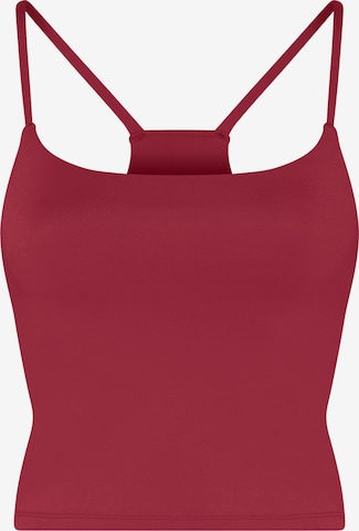 Girlfriend Collective Sport top 'Willa' - piros: elől