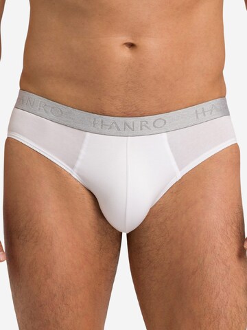 Hanro Slip 'Cotton Essentials' in White: front
