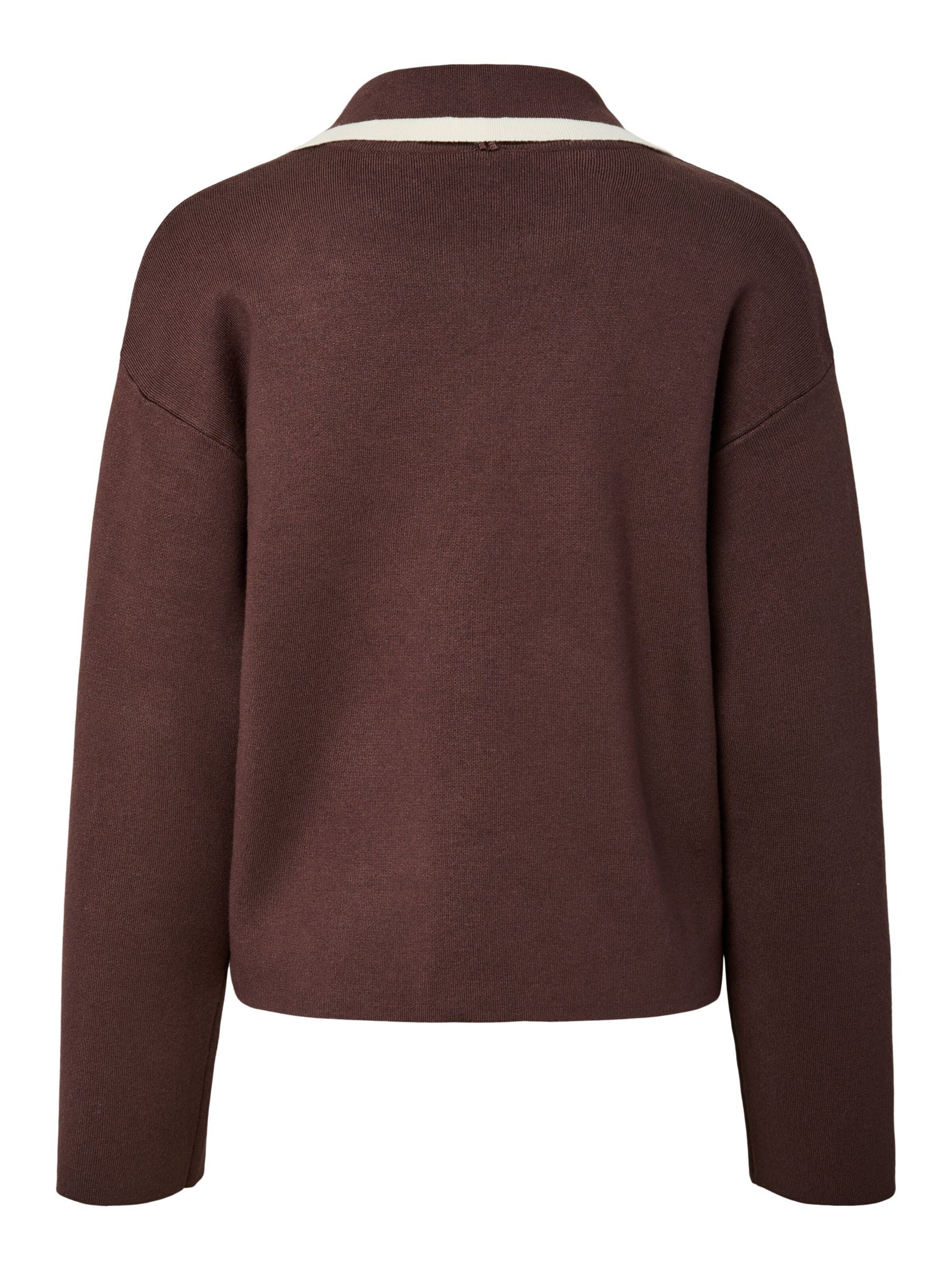 YAS Pullover 'YASJosie' i brun