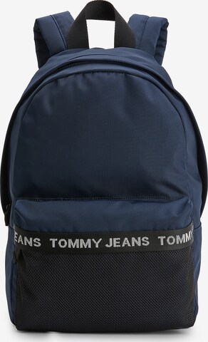 Tommy Jeans - Mochila en azul: frente