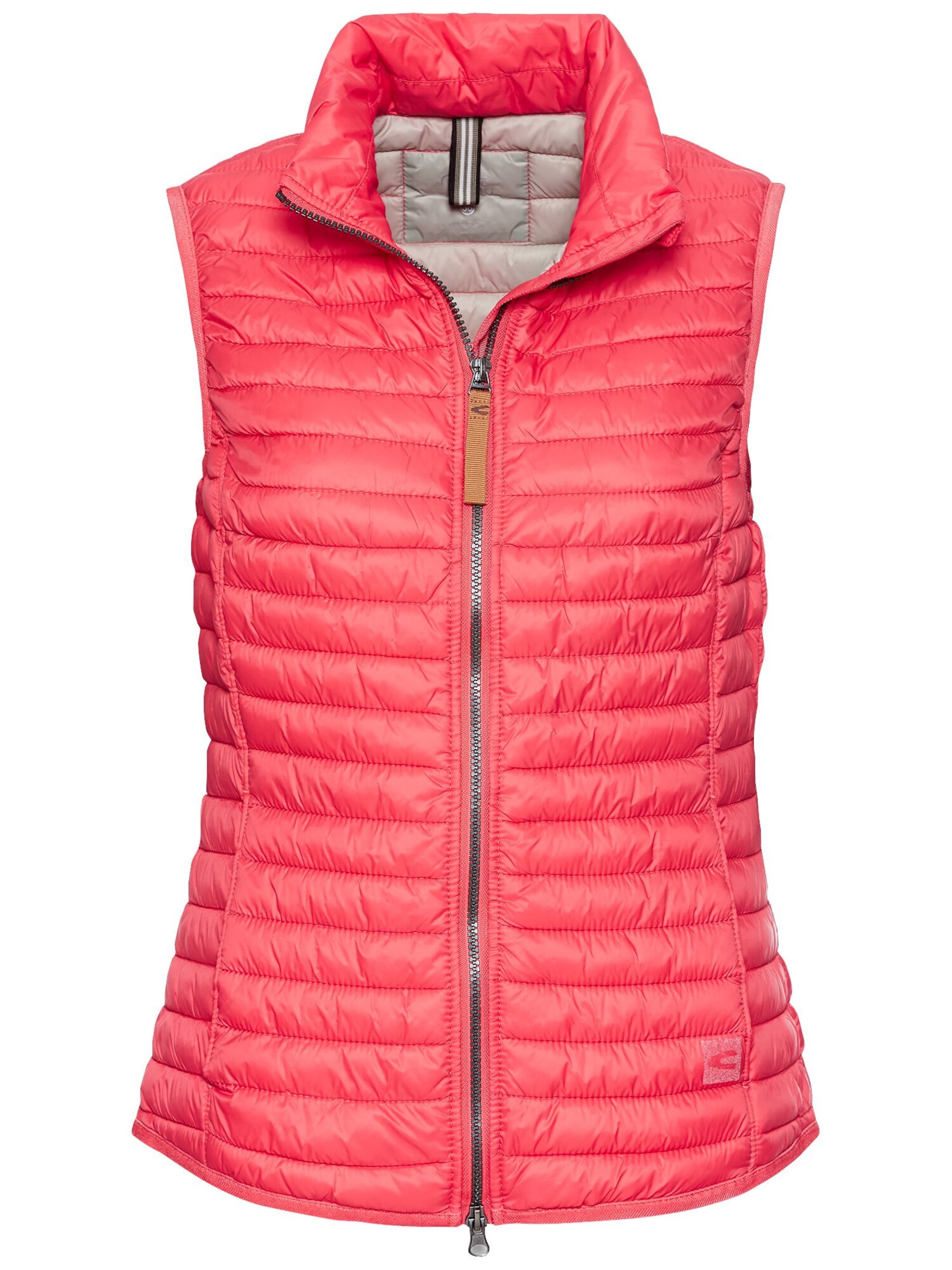 CAMEL ACTIVE Steppweste mit reflektierenden Details in Rot: Vorderseite