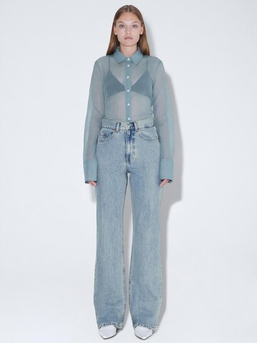 Dr. Denim Regular Jeans 'Echo High Straight - Jeans'‌ in Blau