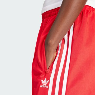 ADIDAS ORIGINALS Wide Leg Hose 'Firebird' in Rot