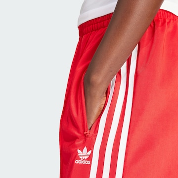 ADIDAS ORIGINALS Wide Leg Hose 'Firebird' in Rot