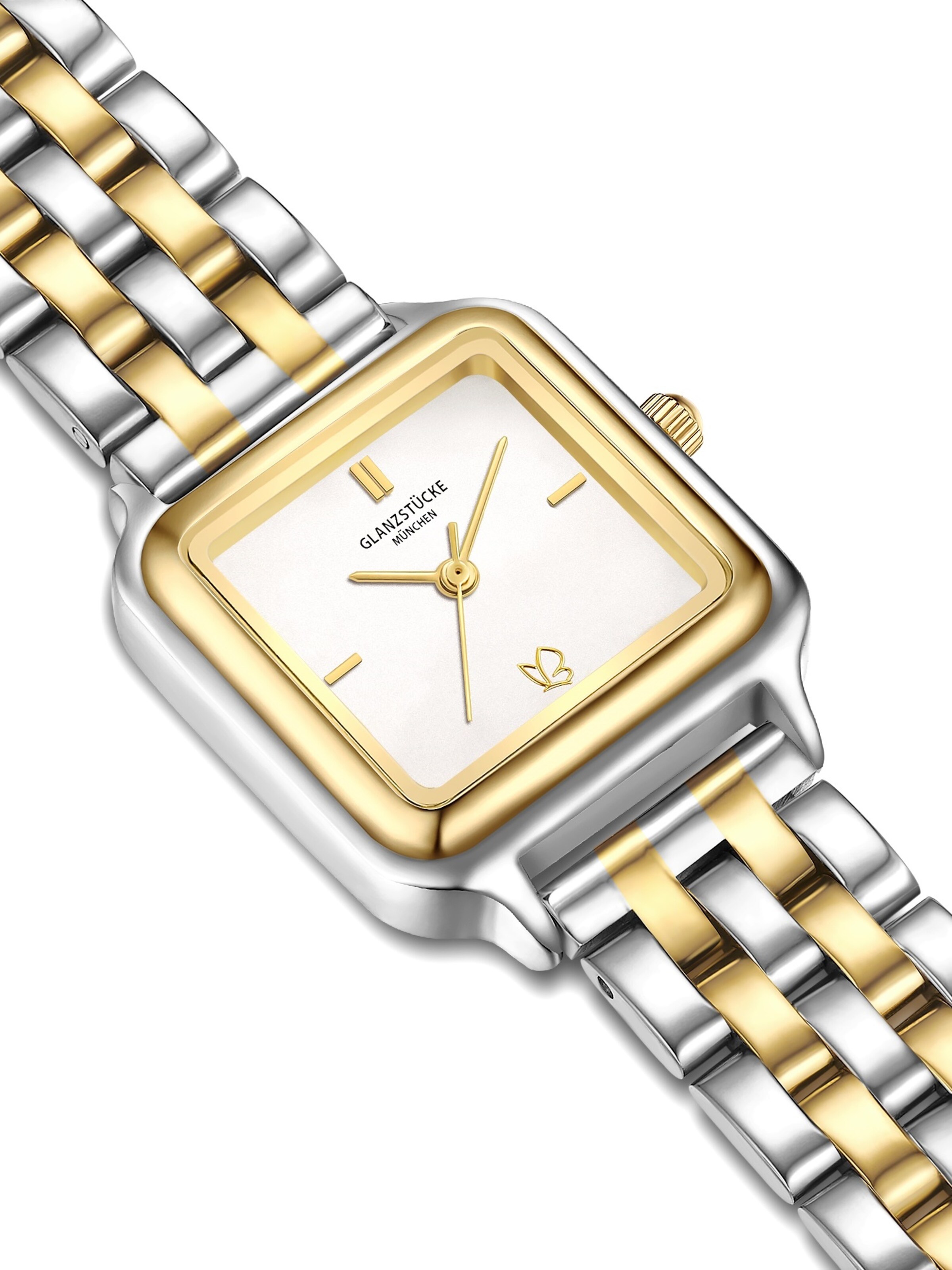 Glanzstücke München Analoguhr in Silber