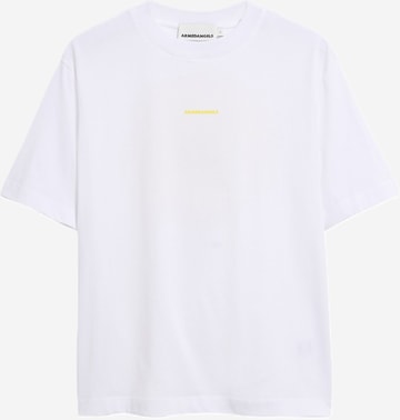 T-shirt ARMEDANGELS en blanc : devant
