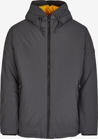 CALAMAR Winter Jacket in Grey: front