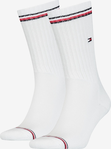 Tommy Hilfiger Underwear Socks in White: front