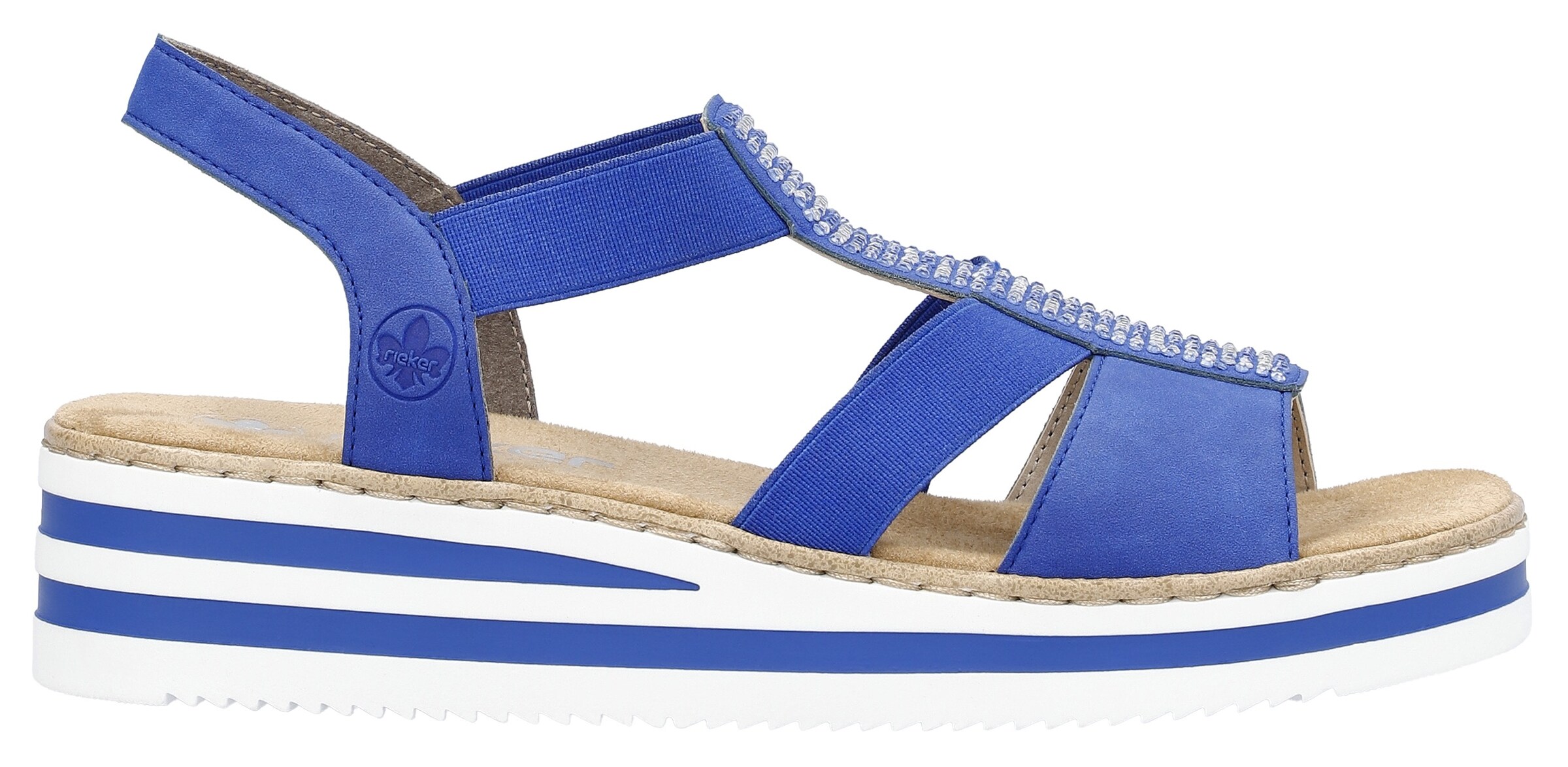 Sandales Rieker en bleu